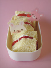 Lato dolce: sandwich di fragole e mascarpone