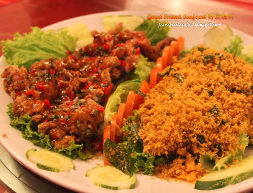 Good Friend Seafood Nestum Chicken and Sour Plum Chicken