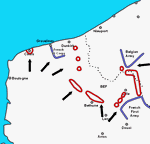 Retreat to Dunkirk, Evening of 25 May 1940