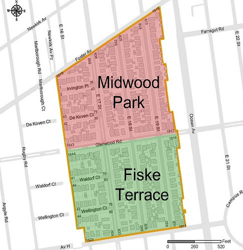 Midwood Park - Fiske Terrace Boundaries