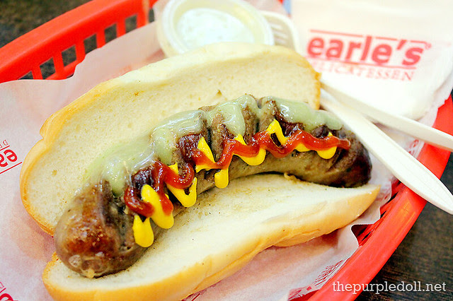 Lamb Sausage Sandwich Earle's Delicatessen