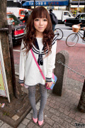 Shibuya Girl in Sailor Uniform-inspired Sweater