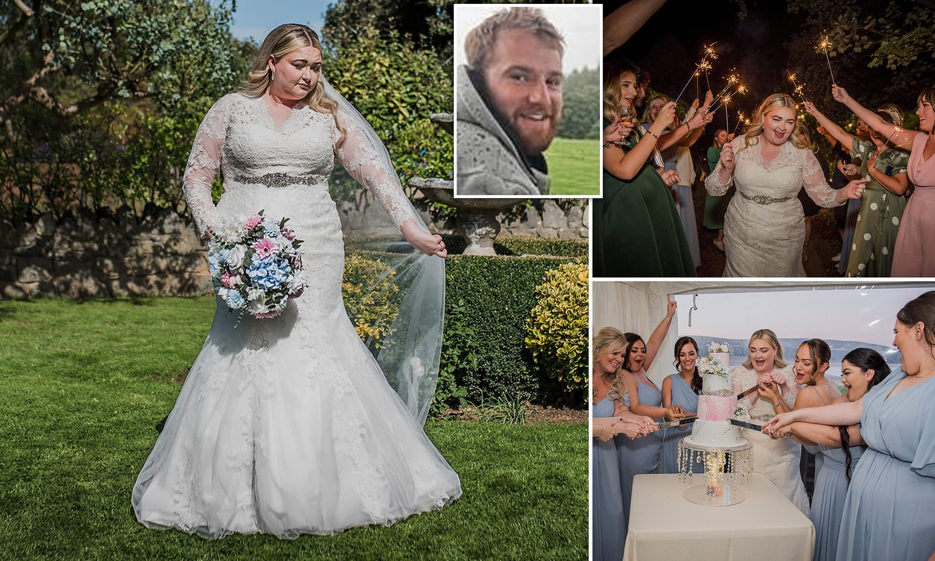 Plucky bride reveals why she went ahead with £12,000 wedding day despite being jilted