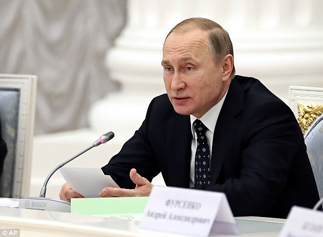 President: Mr Putin is alleged to have ordered Litvinenko's killing after the ex-spy fled Russia became one of his fiercest critics