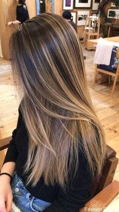 Warna Rambut Ombre Coklat Tua Coklat Muda Dan Blonde Malaypino