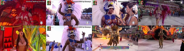 Os momentos mais interessantes do Carnaval brasileiro de 2020