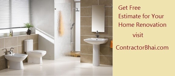 Bathroom Renovation Cost In Mumbai, How Much Does It Cost To Remodel A Small Bathroom In India
