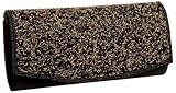 La Regale Confetti Pattern Bead Clutch