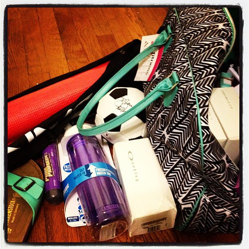 So much #fitblognyc swag.