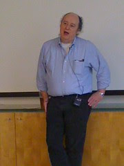 Clifford Lynch speaking at SU