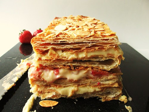 Strawberry&amp;Camomile Mille feuille