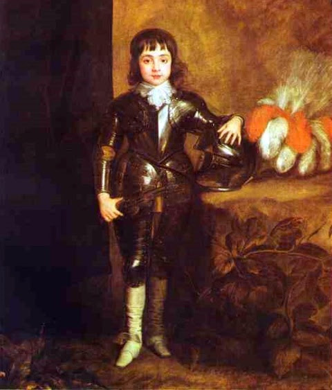 Prince of Wales, Future Charles II, King of England