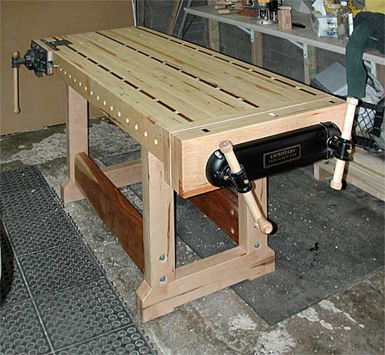 Creative project: Best material for woodworking bench top Diy