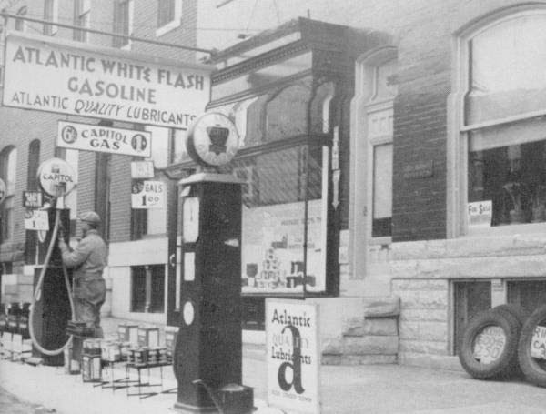 My 1928 Chevrolet: Old Gas Stations from Baltimore USA.