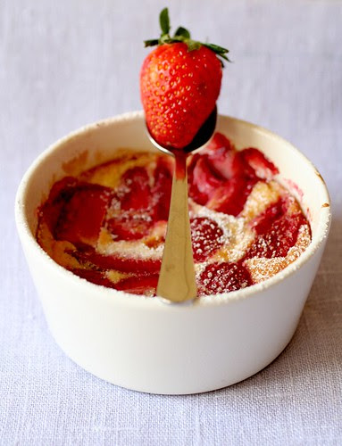 Clafoutis alle fragole