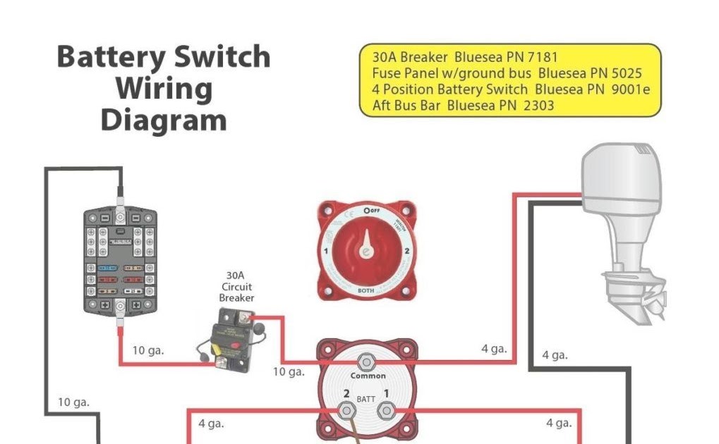 Dual Battery Isolator Wiring Diagram - Blog Sharing