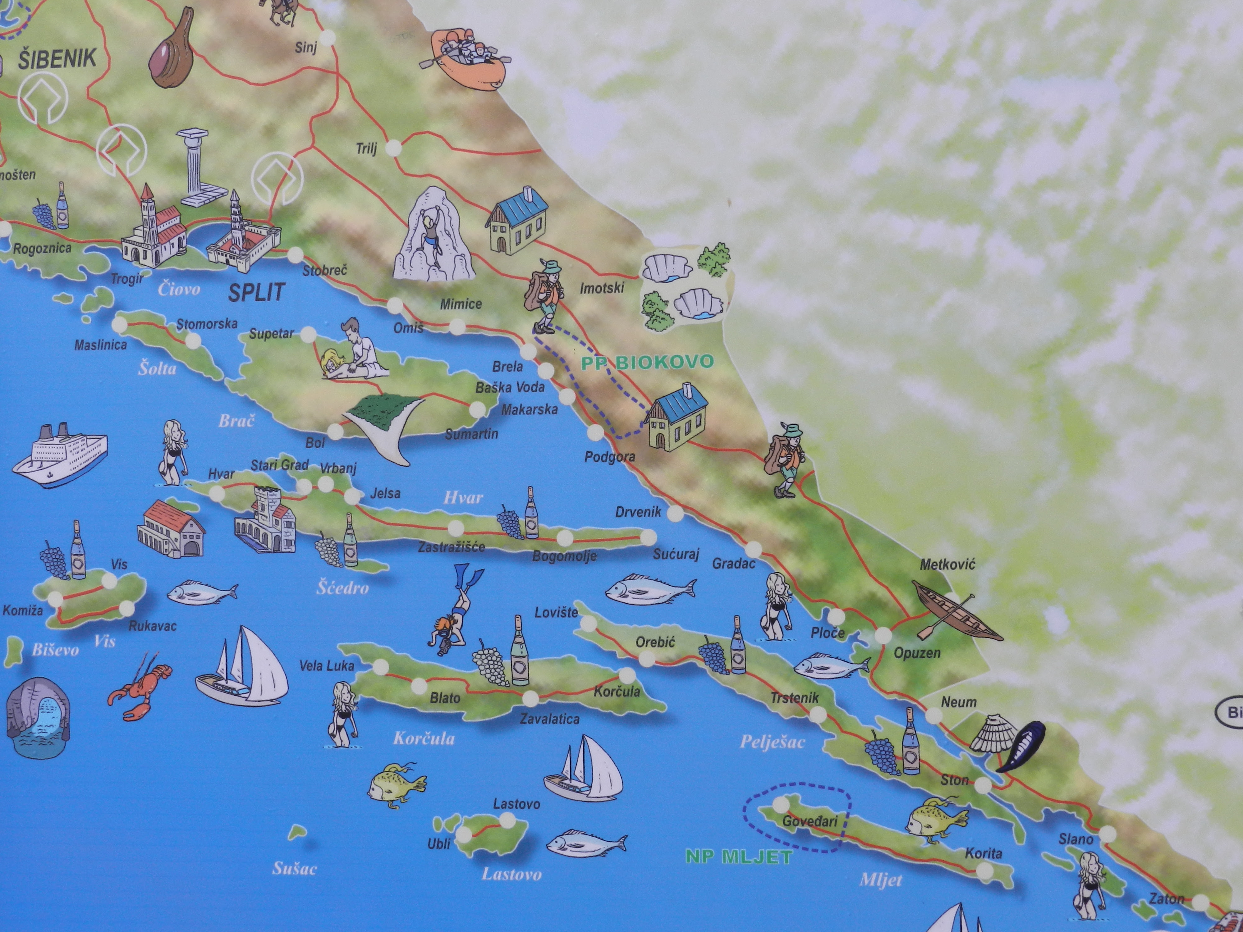Karta Makarska Rivieran | Karta 2020