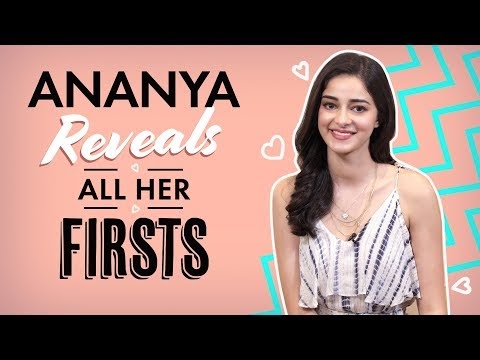 Bollywood - Ananya Panday REVEALS HER First KISS, Shooting with Suhana and fan moment with Hrithik Roshan