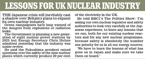 Lessons for UK nuclear industry graphic