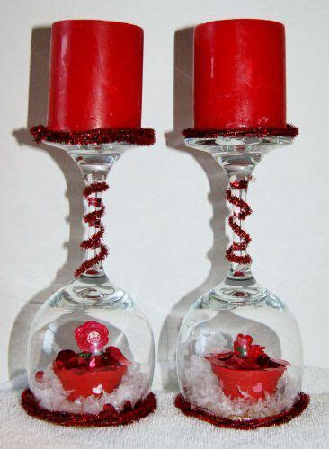 Valentine's Day Homemade Candle Holder Globes with Valentine's Day Homemade Candle Holder Globes with