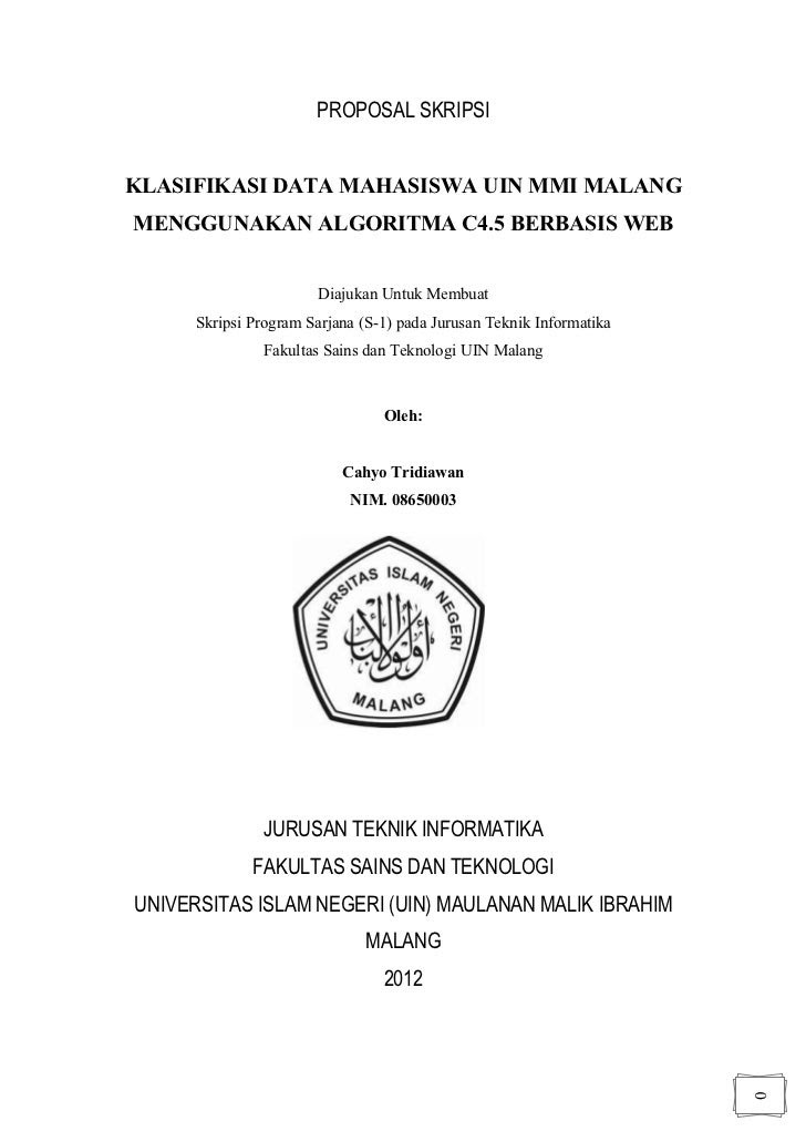 Contoh Proposal Ekonomi Syariah - Downlllll