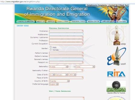 job application letter in rwanda