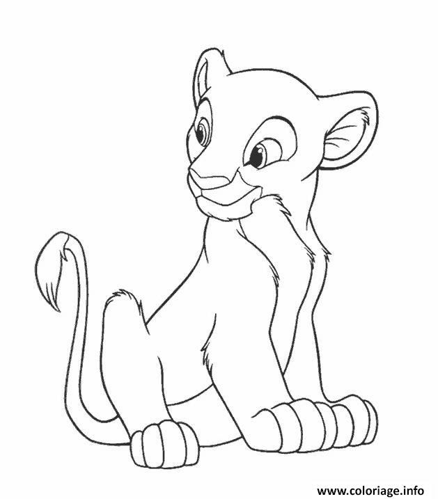 Dessin Roi Lion Facile  Dessin Facile