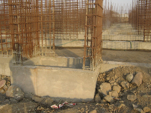Close up of a plinth - 7th Avenue - Premium Residences - Life Republic - Hinjewadi Marunji - on 22nd February 2012 - World Thinking Day
