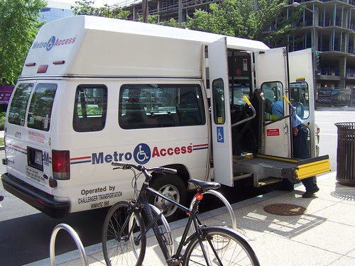 Metro Access paratransit vehicle