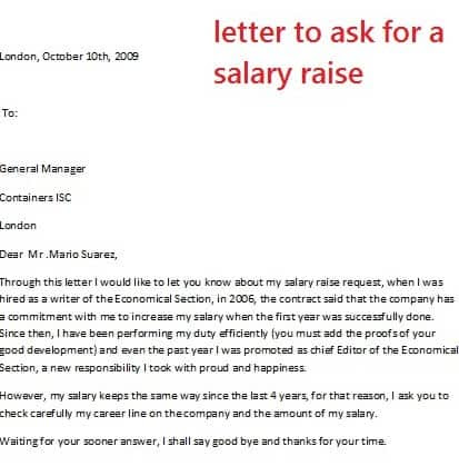 How To Ask For Salary Increase