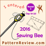 Sewing Bee 2016 - Round 2