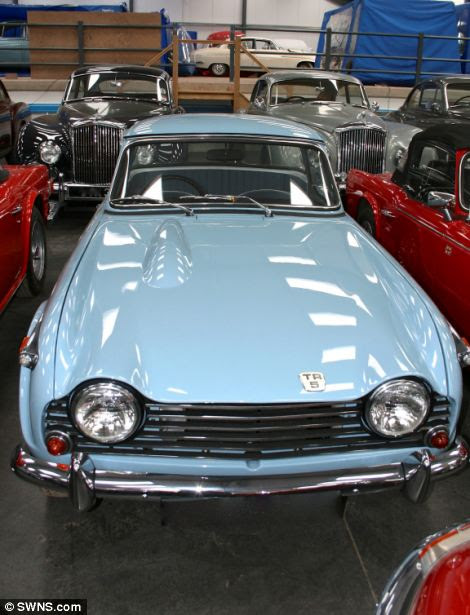 A classic Triumph from the collection of James Hull