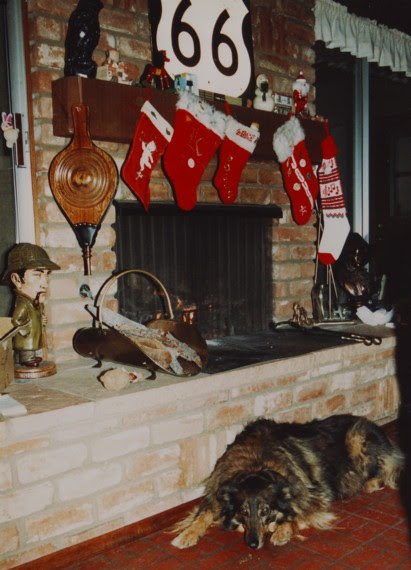 Jenny at Christmas, 1986