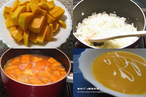 煲南瓜湯過程圖 Pumpkin Soup Procedures 煲南瓜湯過程圖 Pumpkin Soup Procedures