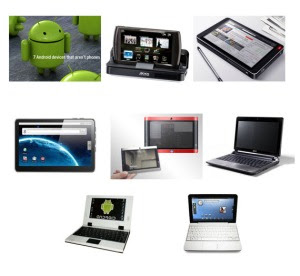 7 non phone android gadget