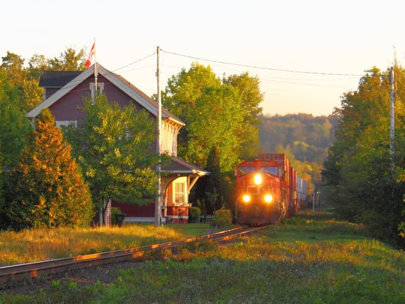 CN 5743 in Rothesay, New Brunswick