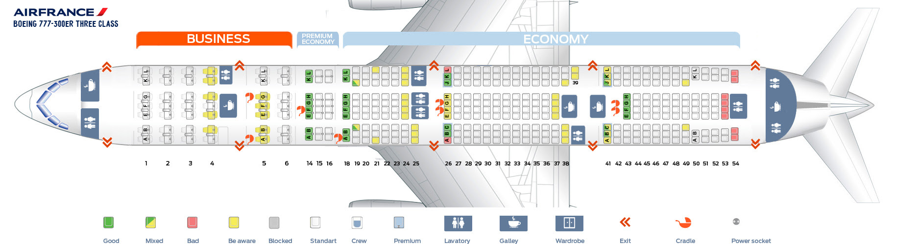 45+ Seatguru seat map air france boeing 777 300er