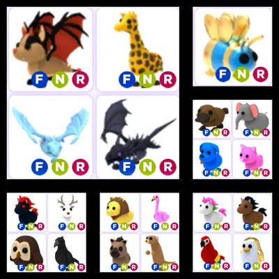 Roblox Adopt Me List Of All The Pets