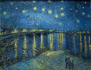 Vincent van Gogh: Starry Night Over the Rhone ...
