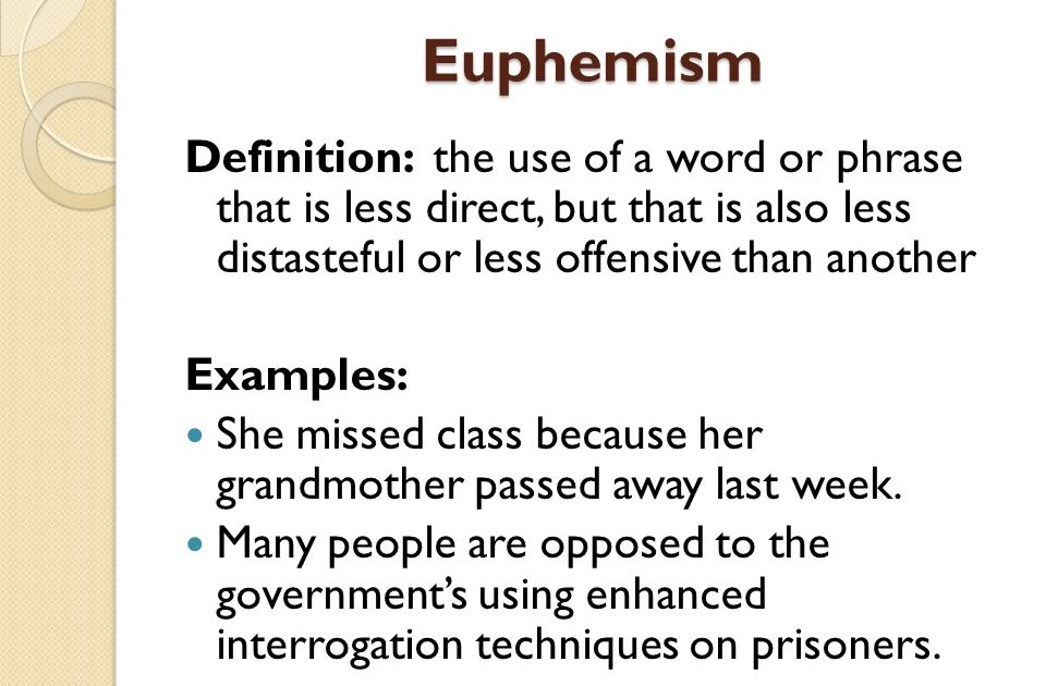 euphemism-examples