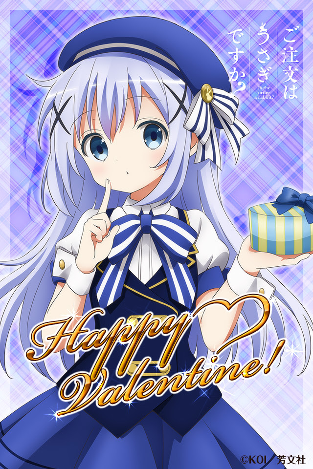 ぜいたく壁紙 Iphone ごちうさ チノ 最高の花の画像