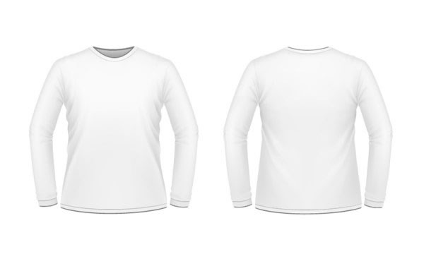 Download Gambar Baju Putih Polos Lengan Panjang - Kumpulan Model Kemeja