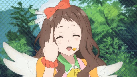 Anime Middle Finger Matching Pfp / Please message me with any questions