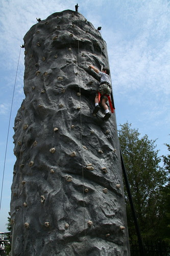 Adam nearly reaches the top