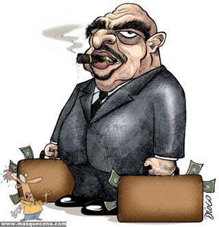 Resultado de imagem para POLITICO COM MALA DE DINHEIRO