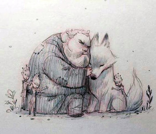 Best Examples of GAME OF THRONES ART (12)