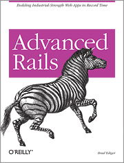 Book cover of Advanced Rails