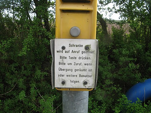 Hemmingstedt schranke druecken