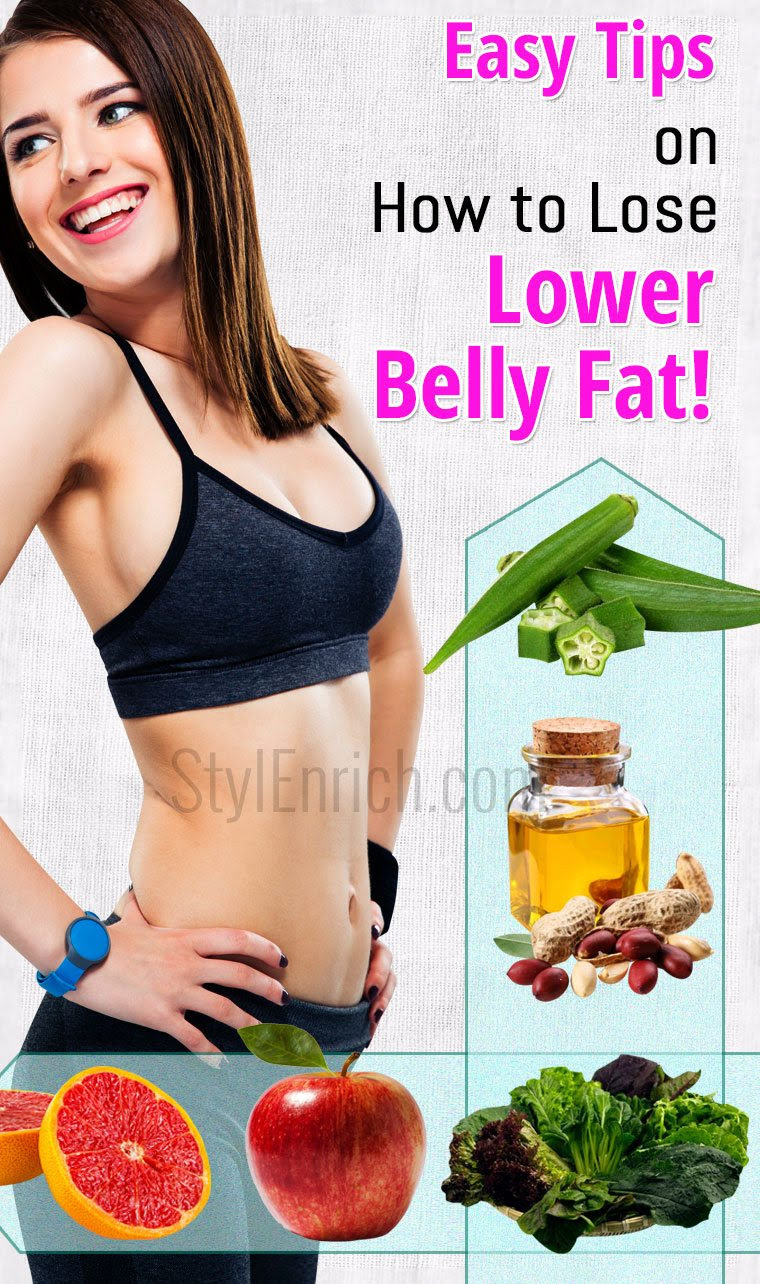 Easy tips on how to lose lower belly fat