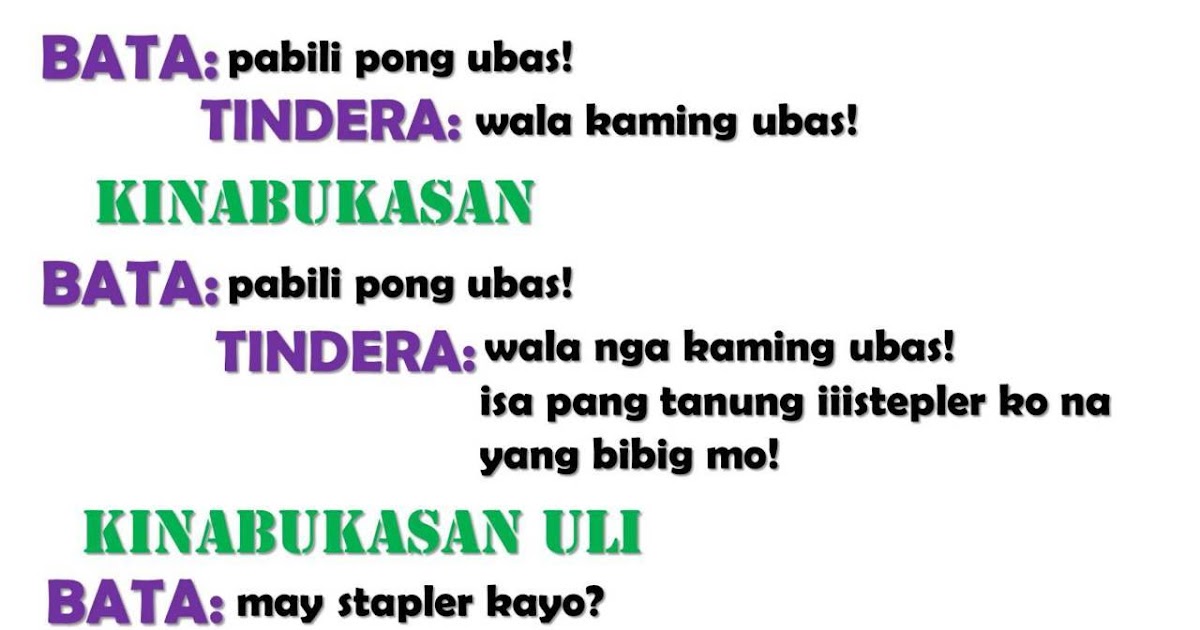 Funny Jokes Tagalog